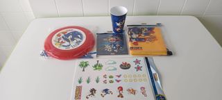 lote  infantil  sonic NUEVO