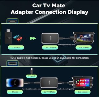 CarPlay + HDMI IN - ios - wireless 
 NUOVO