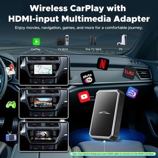 CarPlay + HDMI IN - ios - wireless 
 NUOVO