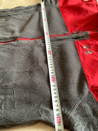 Forro Polar Under Armour L Gris-Rojo
