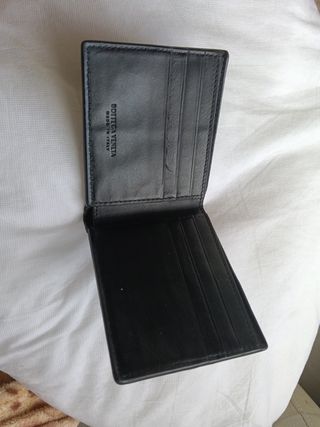 Cartera Bottega Veneta negra