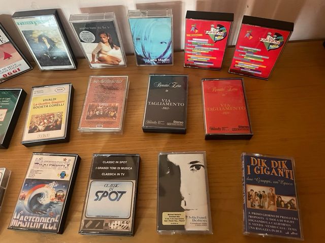 18 Musicassette Vintage anni '80-'90