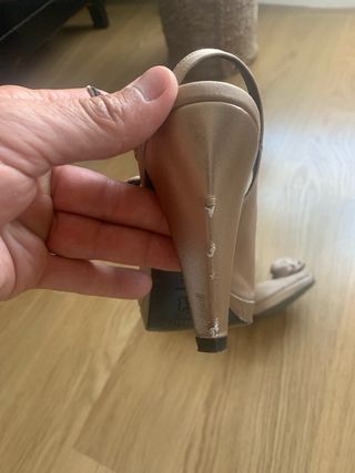 SACHELLE Couture zapatos beige 38.