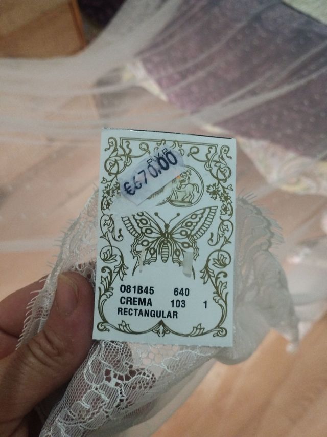 Mantilla novia - velo blanco