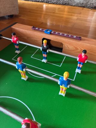 Futbolín de mesa