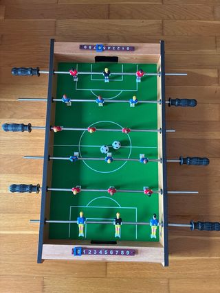 Futbolín de mesa
