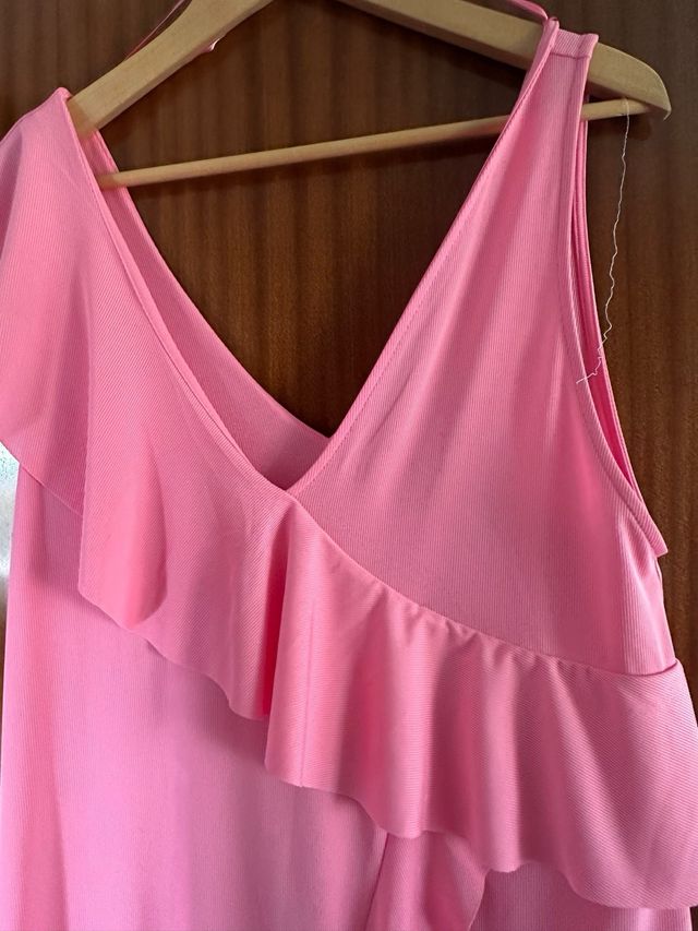 Vestido Zara rosa - Talla L