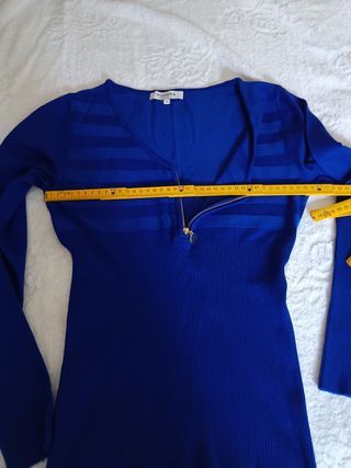 Jersey Morgan azul talla L