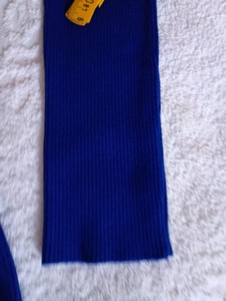 Jersey Morgan azul talla L