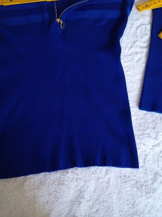 Jersey Morgan azul talla L