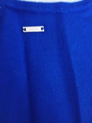 Jersey Morgan azul talla L
