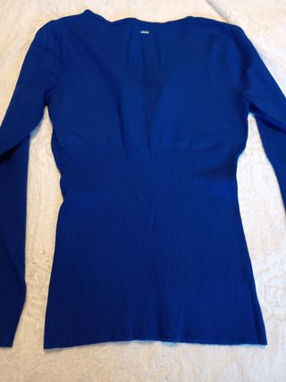 Jersey Morgan azul talla L