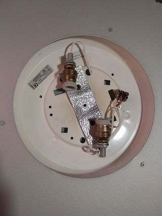 Plafón gris plata - Moderno