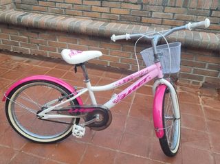 Bicicleta niña 20" rosa