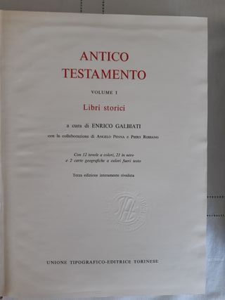 La Sacra Bibbia Utet 1973