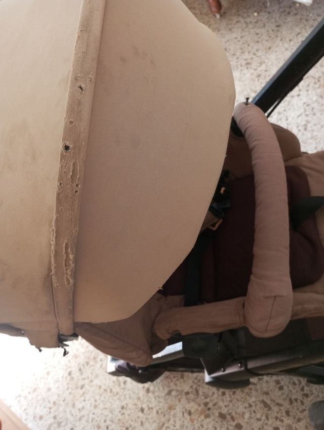 Carricoche bebé marrón