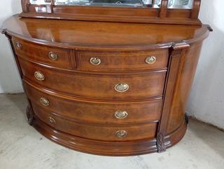 Dormitorio clásico madera