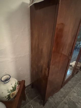 Armario ropero vintage madera
