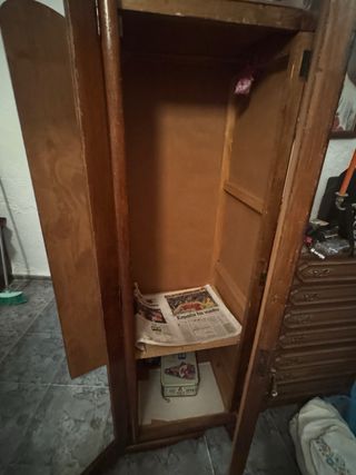 Armario ropero vintage madera