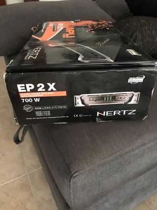 Amplificador Hertz EP 2x 700W