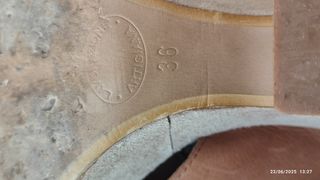 Sandali Luzzi Marrone in pelle.