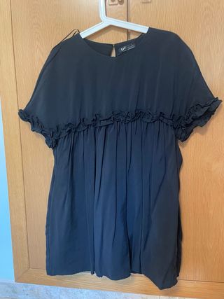 Vestido negro Zara - Talla M