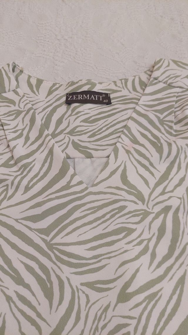 Camiseta ZERMATT cebra talla L