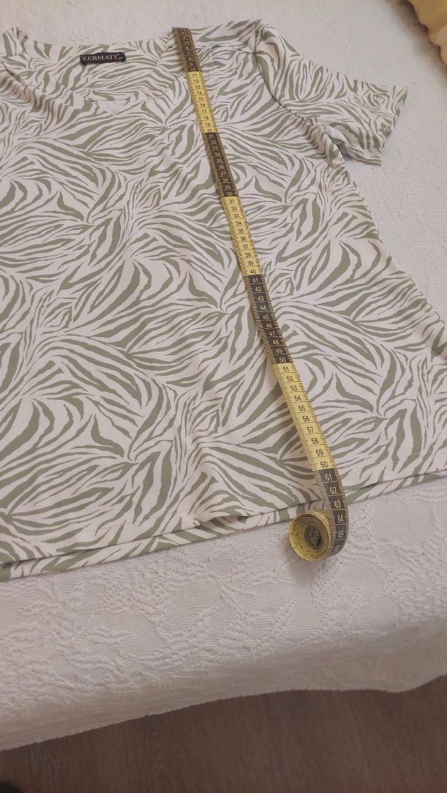 Camiseta ZERMATT cebra talla L