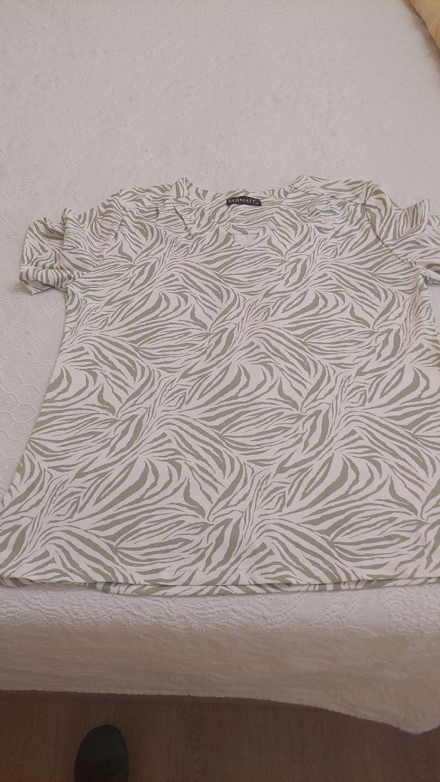 Camiseta ZERMATT cebra talla L