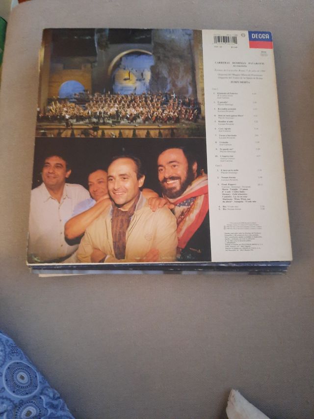 LP Carreras, Domingo, Pavarotti - Mehta