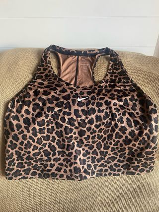 Top camiseta Nike Leopardo