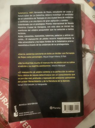 El manuscrito de piedra