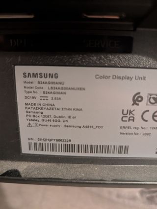 Monitor Samsung Odyssey G3 23" 165hz