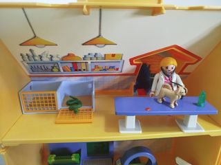 Fantástica Casa Playmobil Clínica Veterinaria