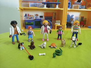 Fantástica Casa Playmobil Clínica Veterinaria