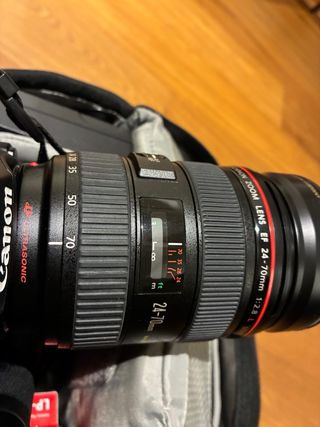 EQUIPO FOTOGRAFICO CÁMARA EOS 5D MARKII OBJETIVOS