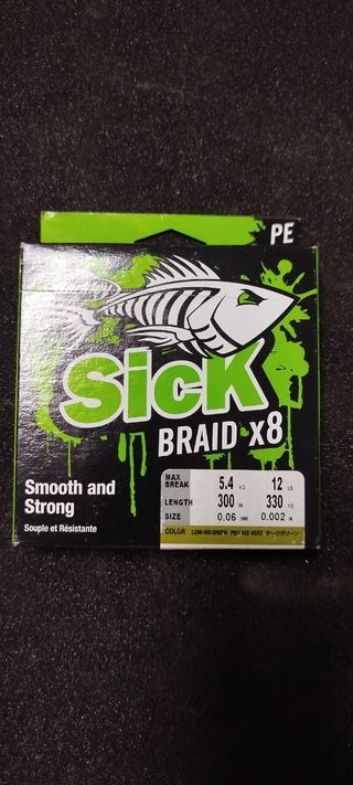 Sedal Berkley Braid X8 - 12lb - Verde