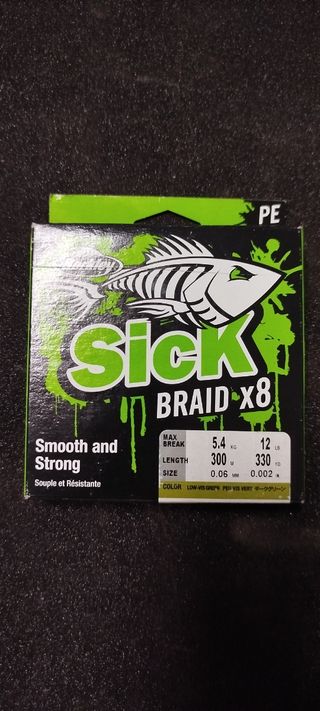 Sedal Berkley Braid X8 - 12lb - Verde