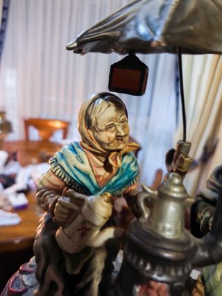 Figura cerámica AR.CE.MI multicolor