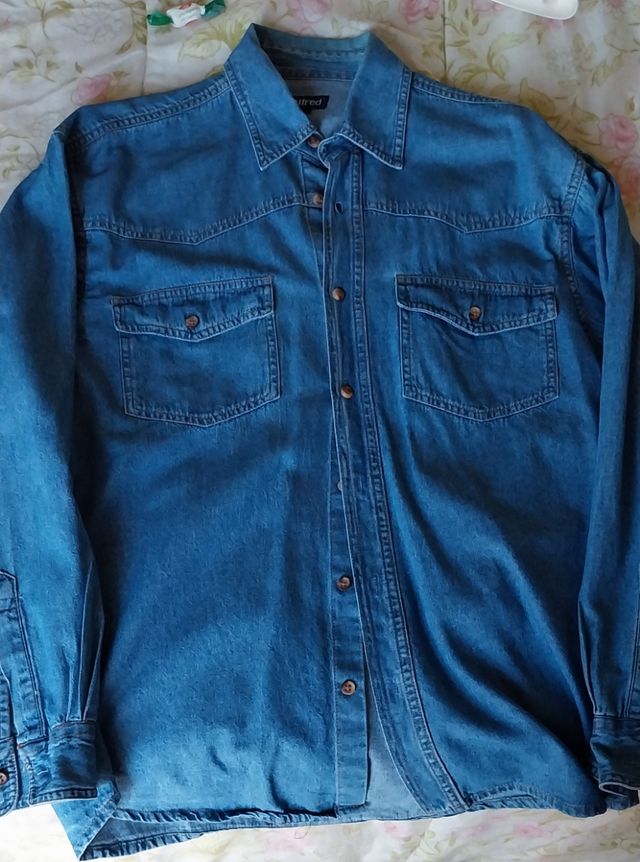 Camicia Alfred denim, tg M