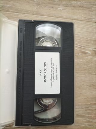 Película VHS Ricitos de Oro vintage