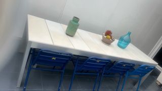 Mesa  y Banco Gandia Blasco -10 plzas.A recoger