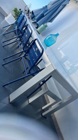 Mesa  y Banco Gandia Blasco -10 plzas.A recoger