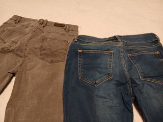 2 pantalones vaqueros talla S/36