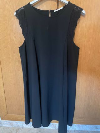 Vestido negro Zara - Talla M