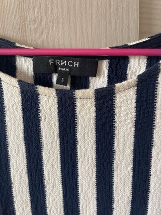 Top FRNCH rayas S