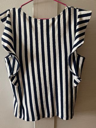 Top FRNCH rayas S
