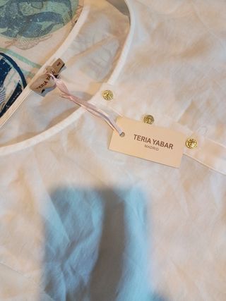 Camisa blanca Teria Yabar