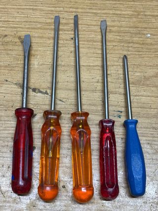 Caja herramientas Heco vintage con surtido