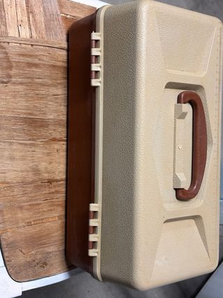 Caja herramientas Heco vintage con surtido